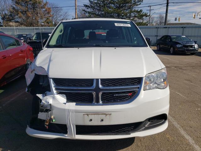 2C4RDGBG9ER451164 - 2014 DODGE GRAND CARA SE WHITE photo 5