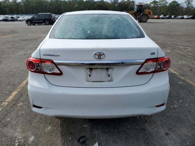 2T1BU4EE8CC865723 - 2012 TOYOTA COROLLA BASE WHITE photo 6