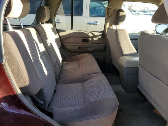 JN8DR09Y84W901415 - 2004 NISSAN PATHFINDER LE ბურგუნდია ფოტო 11