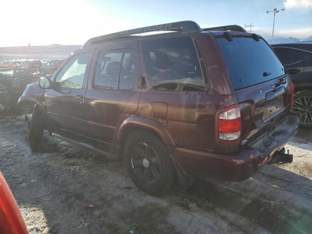 JN8DR09Y84W901415 - 2004 NISSAN PATHFINDER LE ბურგუნდია ფოტო 2