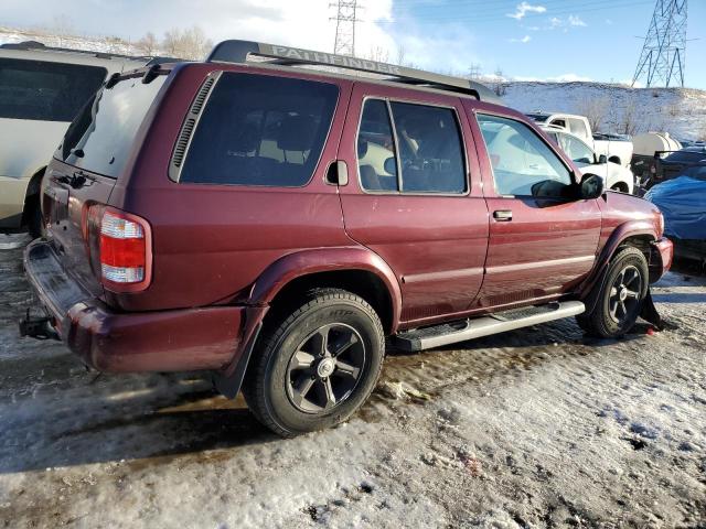 JN8DR09Y84W901415 - 2004 NISSAN PATHFINDER LE ბურგუნდია ფოტო 3