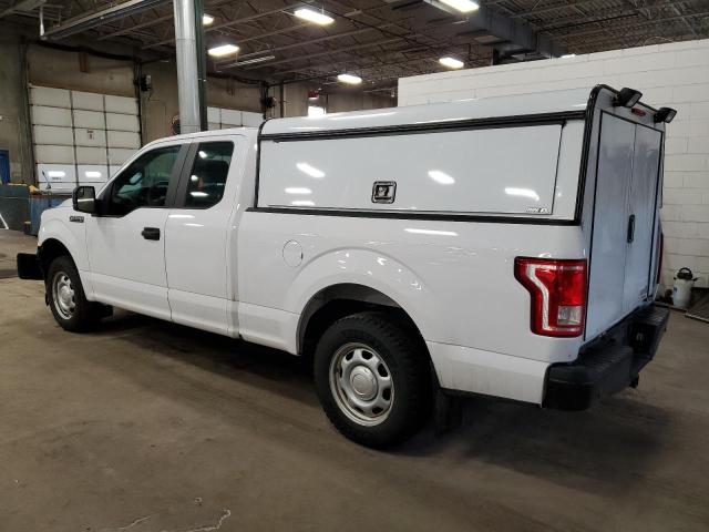 1FTEX1C85HKE24136 - 2017 FORD F150 SUPER CAB WHITE photo 2