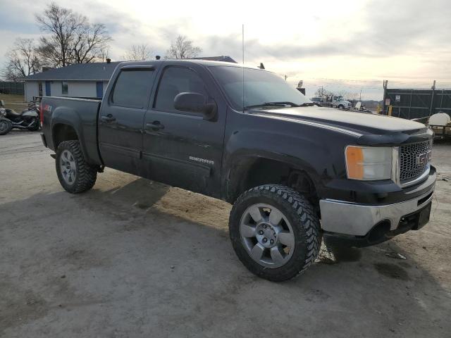 3GTP2WE36BG183871 - 2011 GMC SIERRA K1500 SLT BLACK photo 4