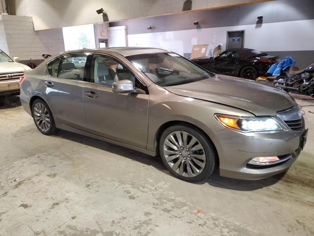 JH4KC1F92GC001993 - 2016 ACURA RLX ADVANCE GRAY photo 4