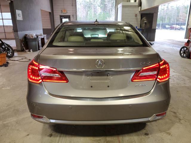 JH4KC1F92GC001993 - 2016 ACURA RLX ADVANCE GRAY photo 6