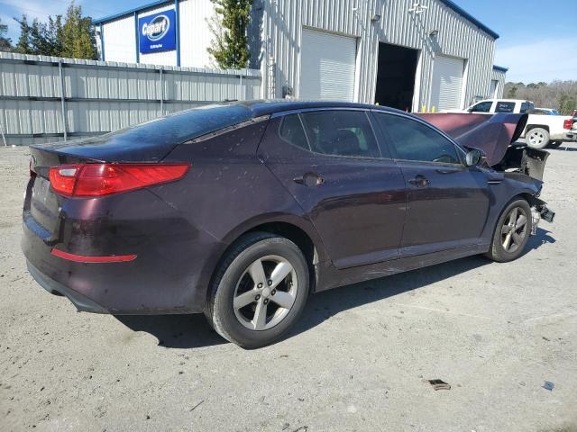 5XXGM4A71FG362688 - 2015 KIA OPTIMA LX PURPLE photo 3