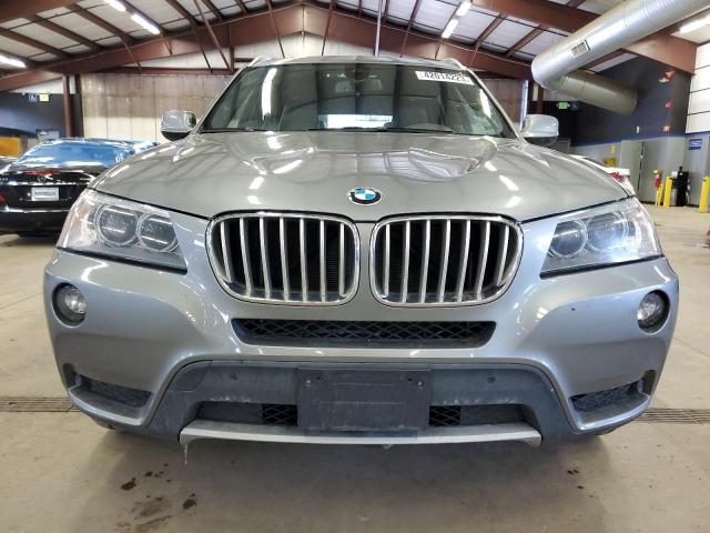 5UXWX9C59D0A30218 - 2013 BMW X3 XDRIVE28I GRAY photo 5