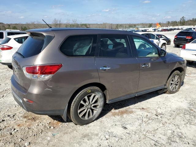 5N1AR2MN3DC686191 - 2013 NISSAN PATHFINDER S GRAY photo 3