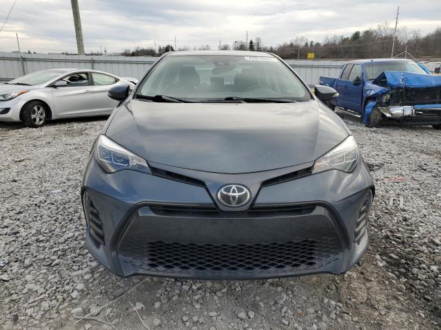 2T1BURHE9KC201101 - 2019 TOYOTA COROLLA L GRAY photo 5