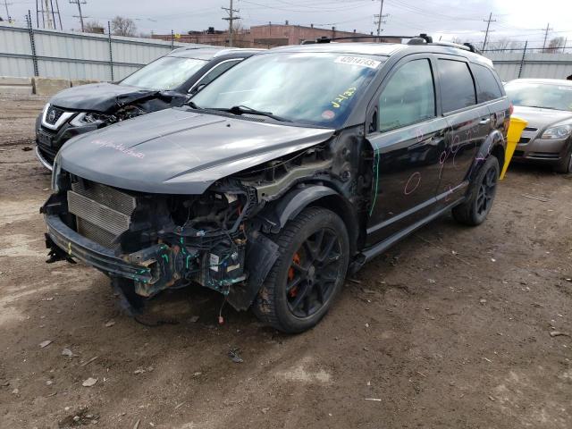 3C4PDDFG7CT278898 - 2012 DODGE JOURNEY R/T BLACK photo 1