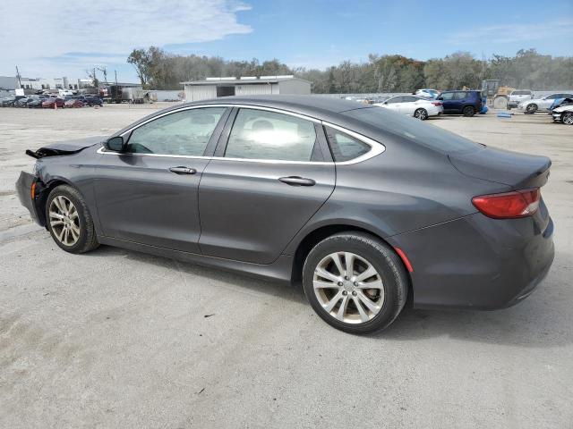 1C3CCCAB8FN671874 - 2015 CHRYSLER 200 LIMITED GRAY photo 2