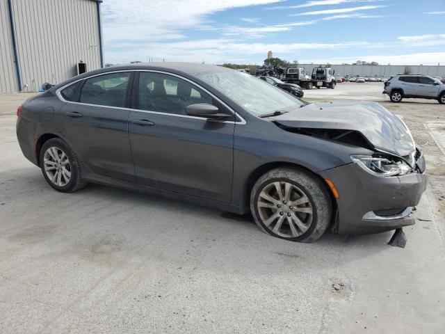 1C3CCCAB8FN671874 - 2015 CHRYSLER 200 LIMITED GRAY photo 4