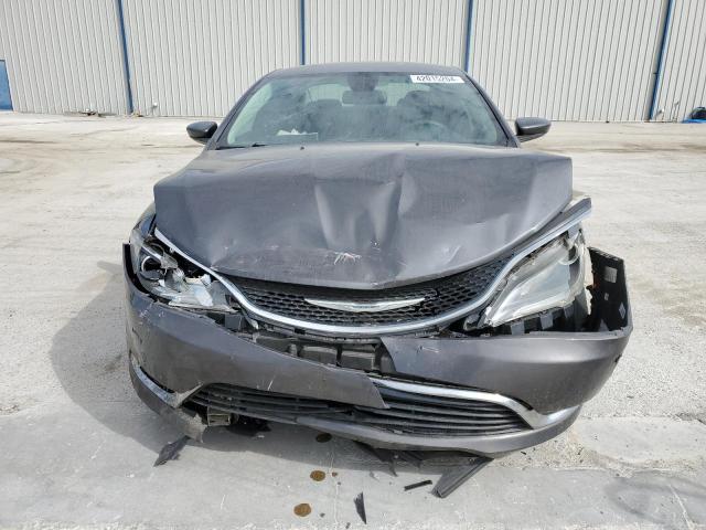 1C3CCCAB8FN671874 - 2015 CHRYSLER 200 LIMITED GRAY photo 5