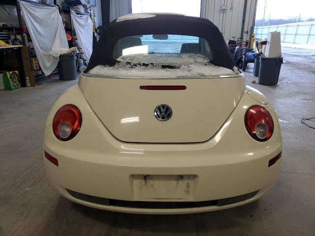 3VWRF31Y87M402512 - 2007 VOLKSWAGEN NEW BEETLE CONVERTIBLE OPTION PACKAGE 1 BEIGE photo 6