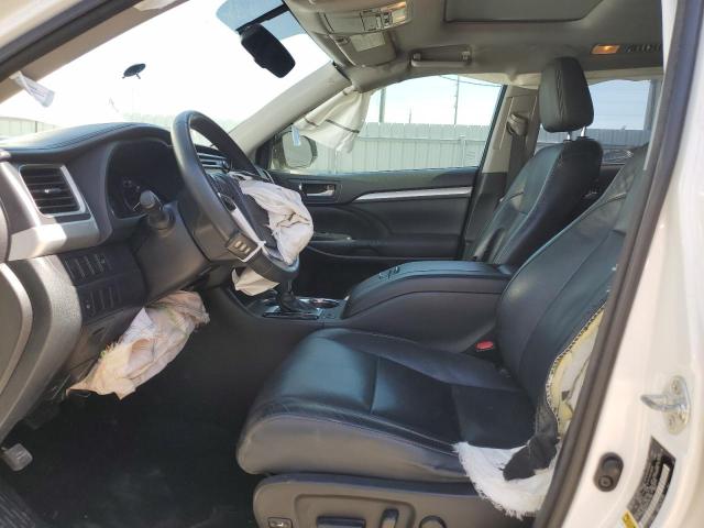 5TDKKRFH9FS041558 - 2015 TOYOTA HIGHLANDER XLE WHITE photo 7