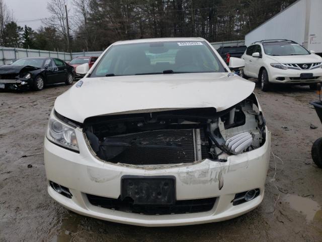 1G4GE5GV9AF324136 - 2010 BUICK LACROSSE CXS WHITE photo 5