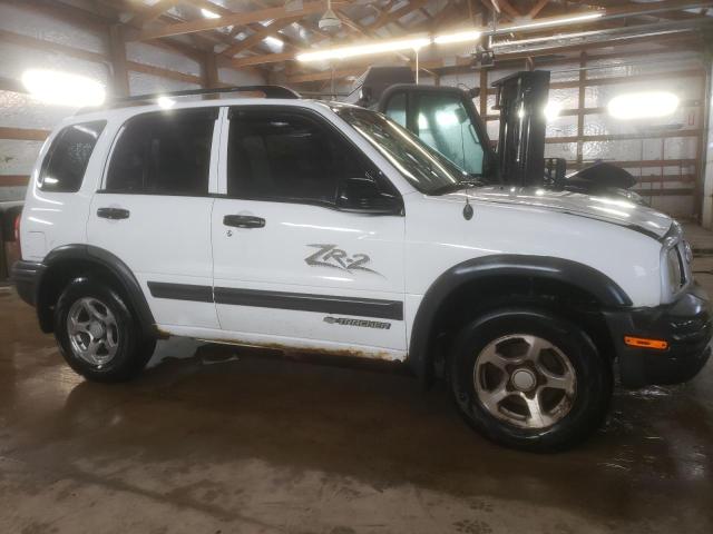 2CNBJ734X36931397 - 2003 CHEVROLET TRACKER ZR2 WHITE photo 4