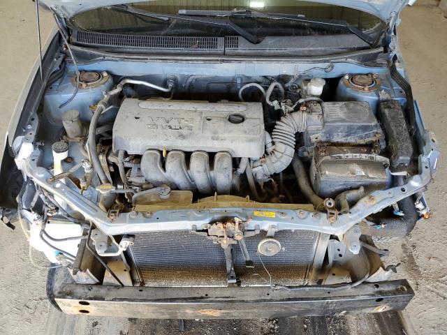 2T1KR32E75C395638 - 2005 TOYOTA COROLLA MA XR GRAY photo 11