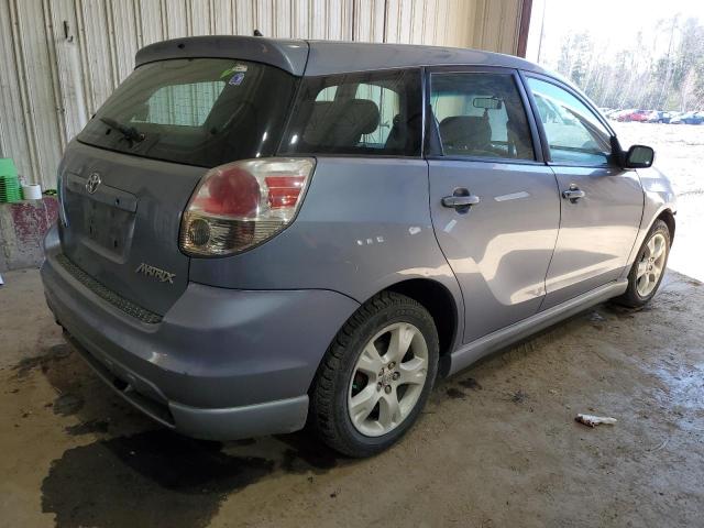 2T1KR32E75C395638 - 2005 TOYOTA COROLLA MA XR GRAY photo 3
