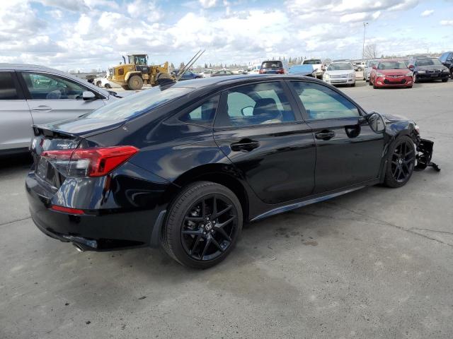 2HGFE2F59NH560727 - 2022 HONDA CIVIC SPORT 黑色 照片 3
