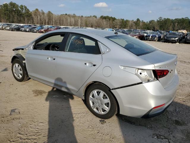 3KPC24A35KE075116 - 2019 HYUNDAI ACCENT SE فضي صورة 2