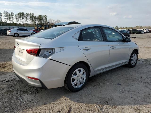 3KPC24A35KE075116 - 2019 HYUNDAI ACCENT SE فضي صورة 3
