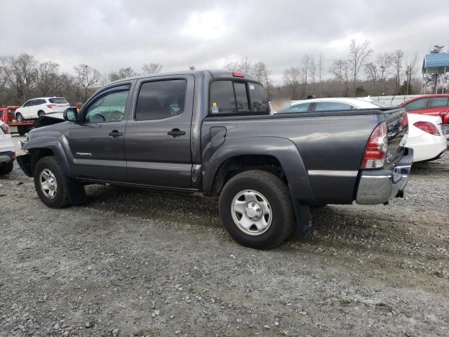 5TFLU4EN7DX077569 - 2013 TOYOTA TACOMA DOUBLE CAB GRAY photo 2