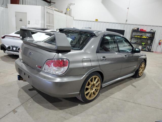 JF1GD70636L501347 - 2006 SUBARU IMPREZA WRX STI GRAY photo 3