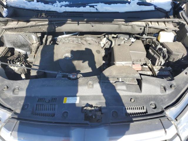 5TDBZRFH5KS720569 - 2019 TOYOTA HIGHLANDER LE BLACK photo 11