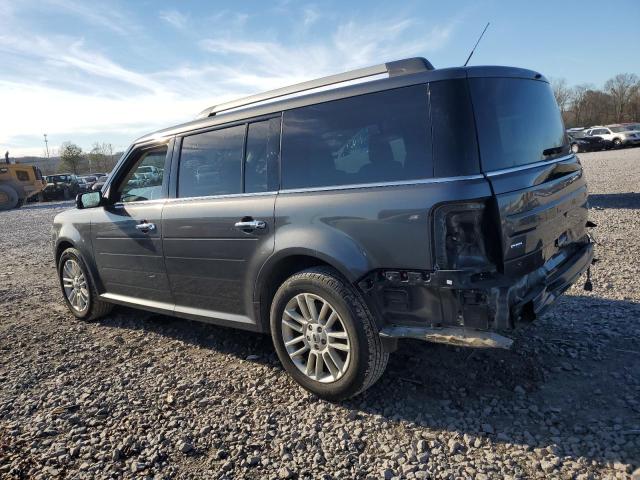 2FMGK5C85KBA07692 - 2019 FORD FLEX SEL GRAY photo 2