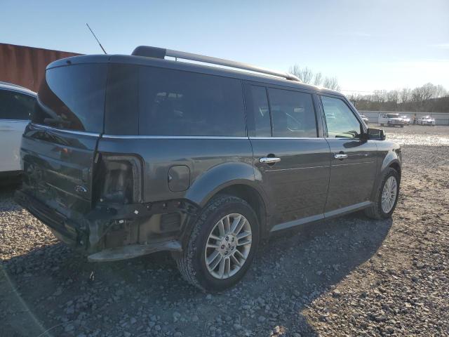 2FMGK5C85KBA07692 - 2019 FORD FLEX SEL GRAY photo 3