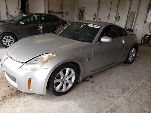 JN1AZ34D93T115498 - 2003 NISSAN 350Z COUPE SILVER photo 1