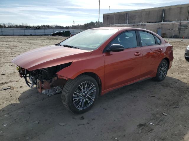 3KPF54AD8PE607382 - 2023 KIA FORTE GT LINE ORANGE photo 1