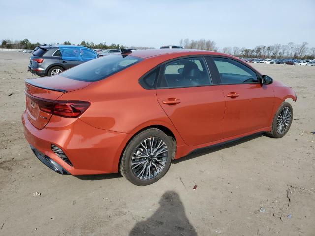 3KPF54AD8PE607382 - 2023 KIA FORTE GT LINE ORANGE photo 3