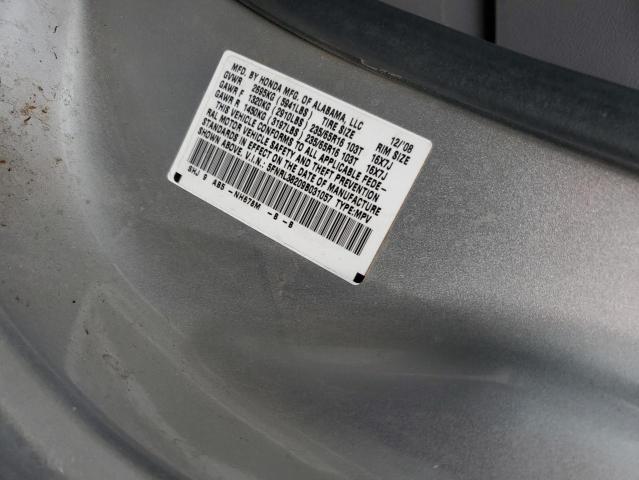 5FNRL38209B031057 - 2009 HONDA ODYSSEY LX SILVER photo 13