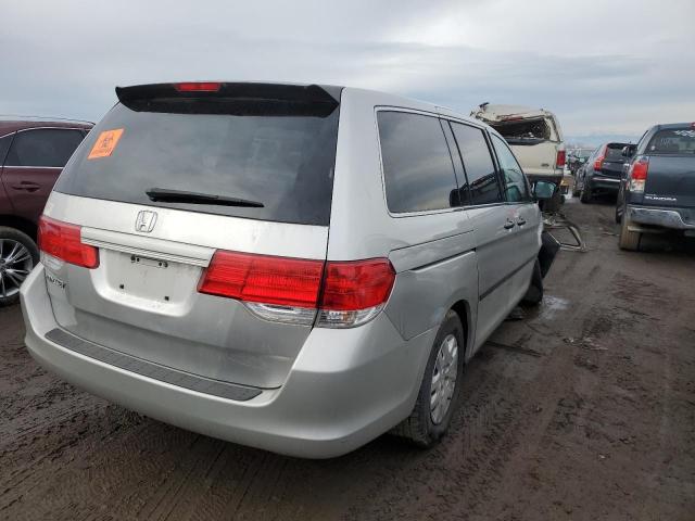 5FNRL38209B031057 - 2009 HONDA ODYSSEY LX SILVER photo 3