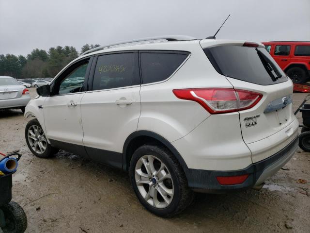 1FMCU9J98GUB49676 - 2016 FORD ESCAPE TITANIUM WHITE photo 2