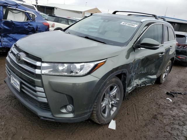 2017 TOYOTA HIGHLANDER LIMITED, 