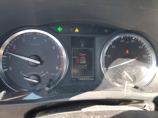 5TDJKRFH4ES015296 - 2014 TOYOTA HIGHLANDER XLE შავი ფოტო 9