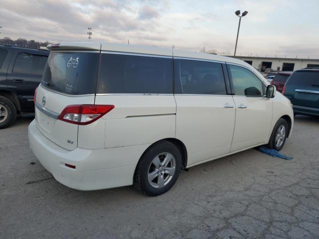 JN8AE2KP3D9068472 - 2013 NISSAN QUEST S WHITE photo 3