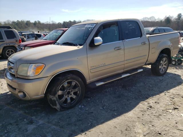 5TBET34165S469639 - 2005 TOYOTA TUNDRA DOUBLE CAB SR5 GOLD photo 1