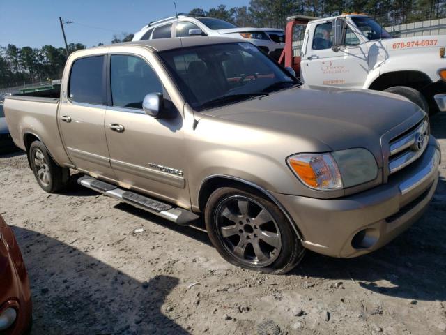 5TBET34165S469639 - 2005 TOYOTA TUNDRA DOUBLE CAB SR5 GOLD photo 4