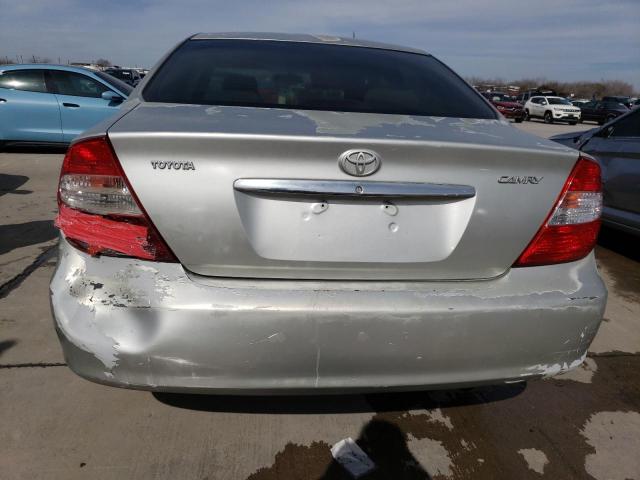 4T1BE32K94U838502 - 2004 TOYOTA CAMRY LE SILVER photo 6