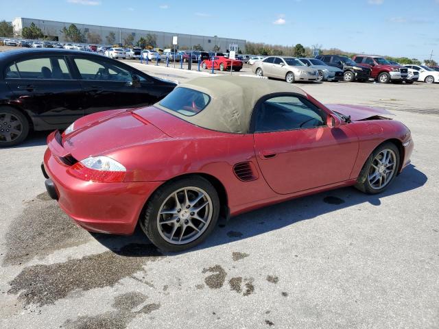 WP0CA29883U622230 - 2003 PORSCHE BOXSTER BURGUNDY photo 3