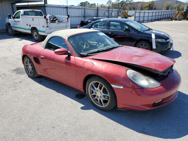 WP0CA29883U622230 - 2003 PORSCHE BOXSTER BURGUNDY photo 4