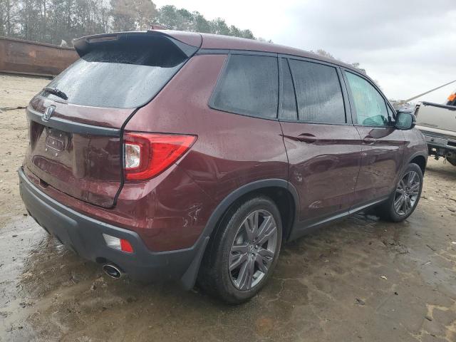 5FNYF7H55KB004446 - 2019 HONDA PASSPORT EXL BURGUNDY photo 3