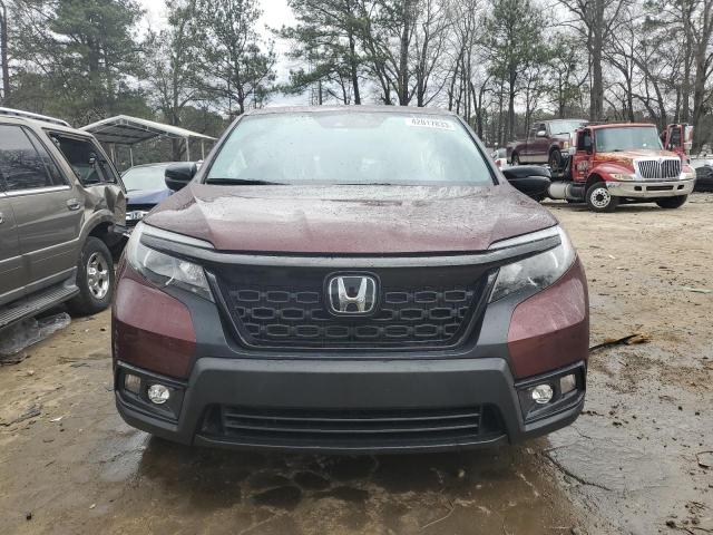 5FNYF7H55KB004446 - 2019 HONDA PASSPORT EXL BURGUNDY photo 5