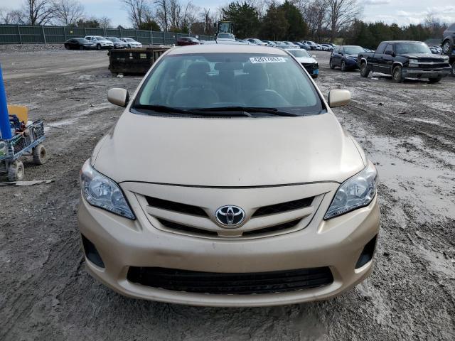 2T1BU4EE8BC580163 - 2011 TOYOTA COROLLA BASE BEIGE photo 5