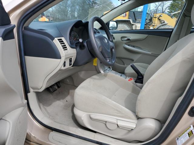 2T1BU4EE8BC580163 - 2011 TOYOTA COROLLA BASE BEIGE photo 7
