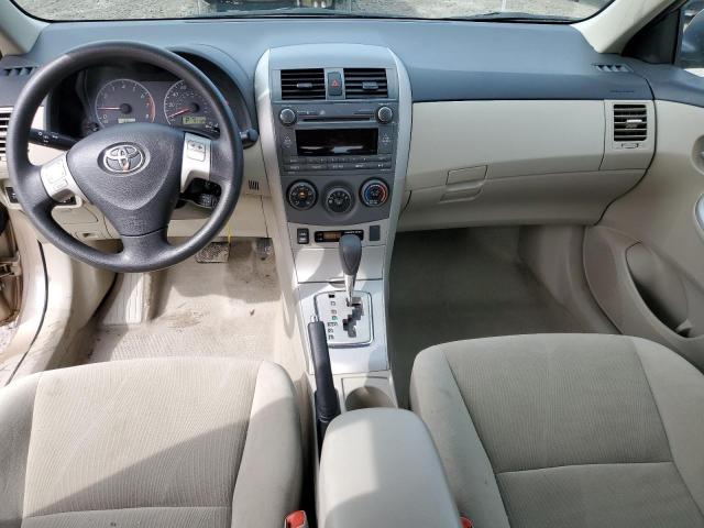 2T1BU4EE8BC580163 - 2011 TOYOTA COROLLA BASE BEIGE photo 8